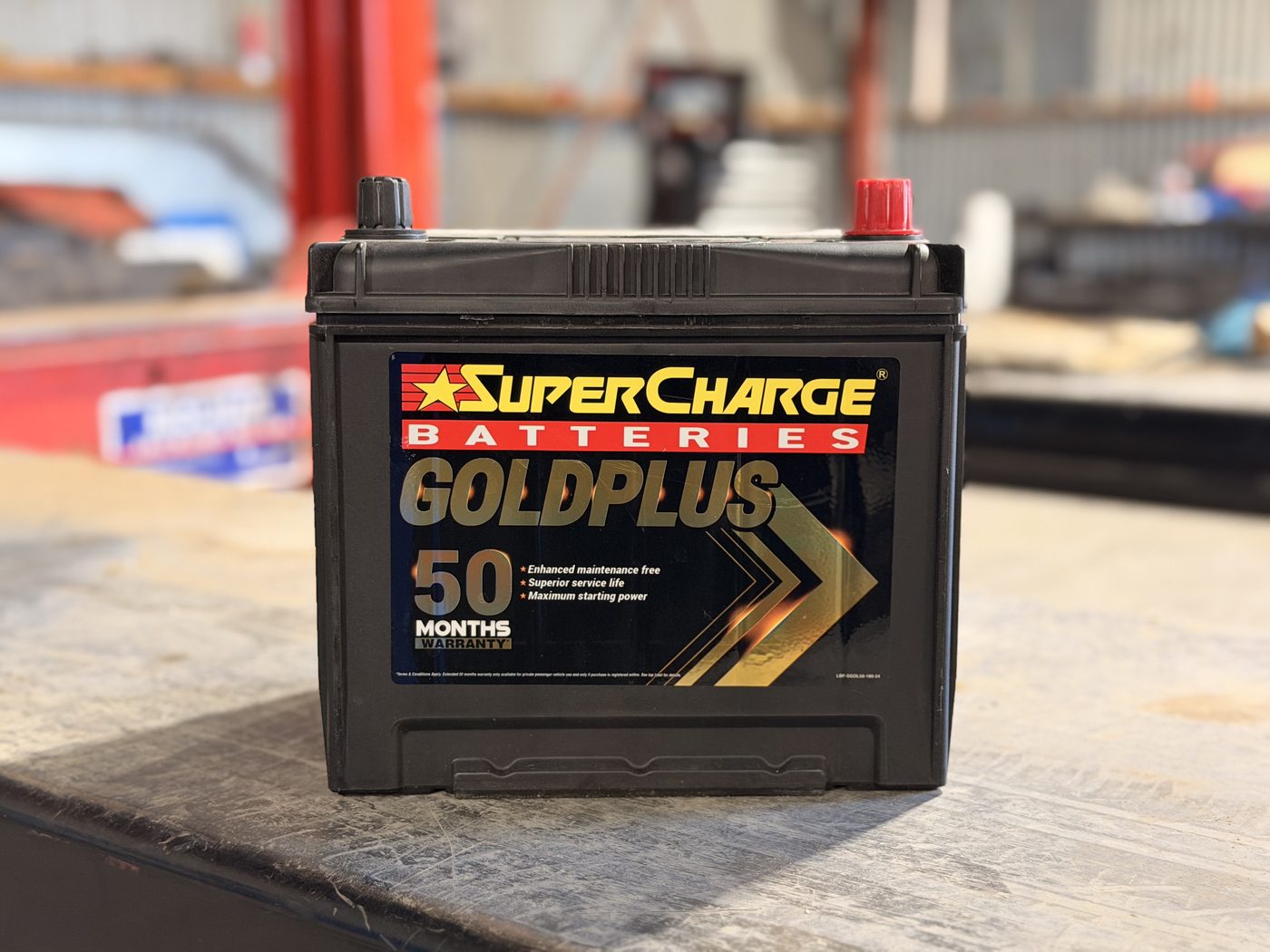 Replacement car battery