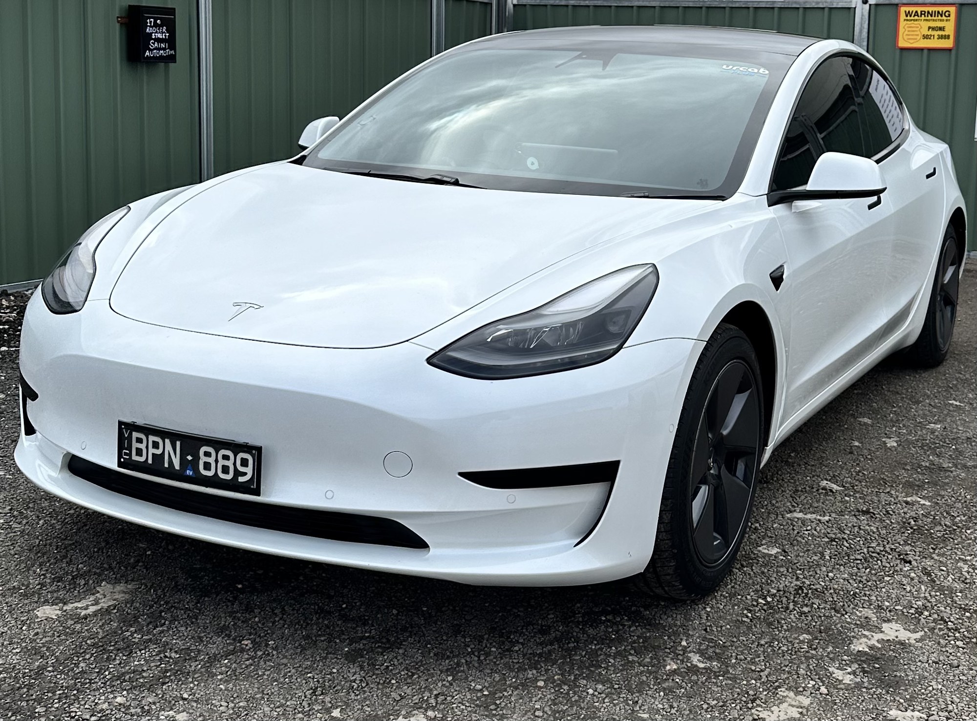 Tesla Model 3 serviced by Cleretec Automotive